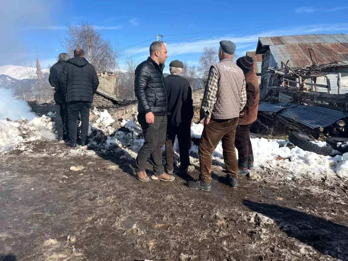 Çamyazı Köyü\'nde korkutan yangın