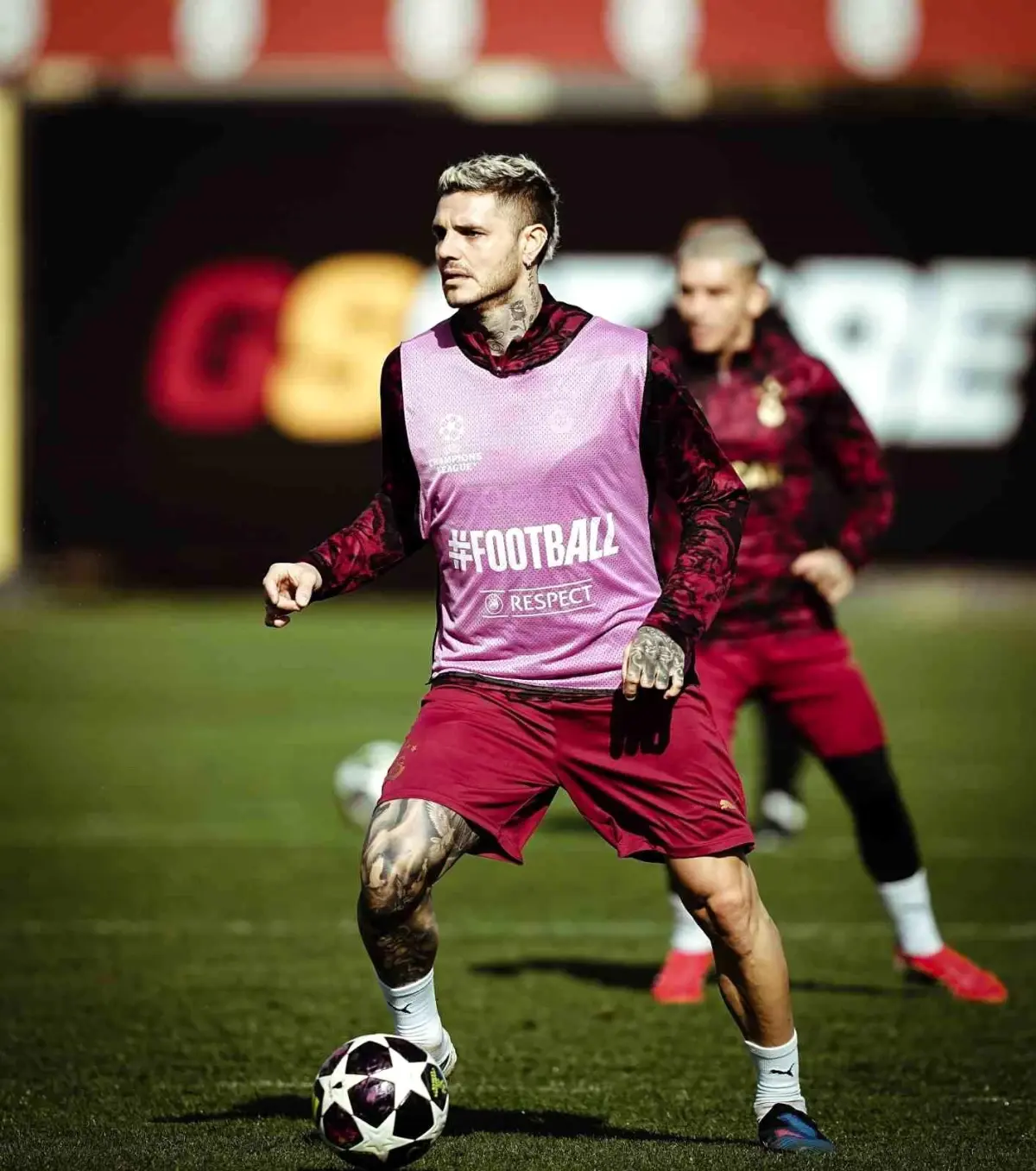 Galatasaray Juve Maçına Hazırlanıyor