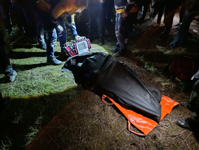 Gümüşhane'deki yangında bazı kısımları çöken binada yaşlı adamın cansız bedeni bulundu