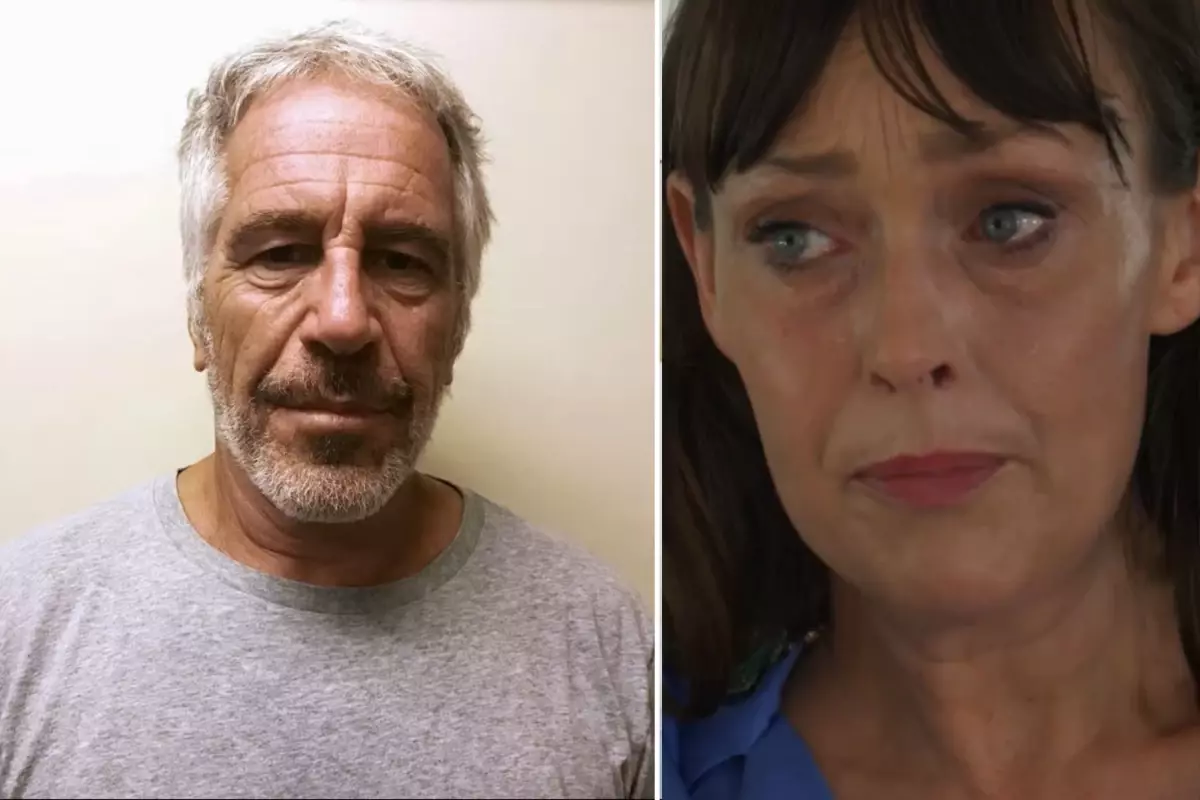 Jeffrey Epstein mağduru kadın canlı yayında gözyaşlarına boğuldu