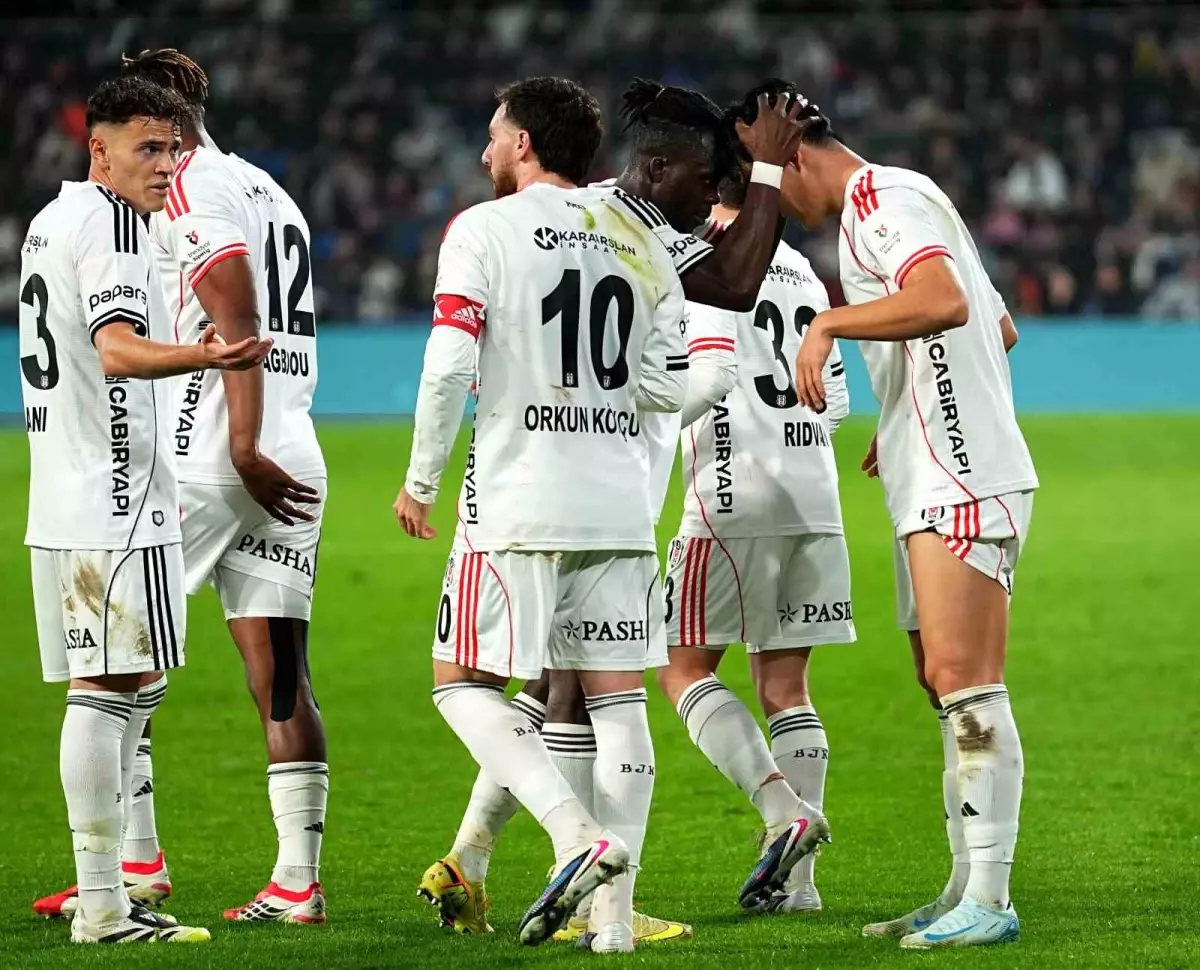 Beşiktaş, Başakşehir\'i Deplasmanda Yendi