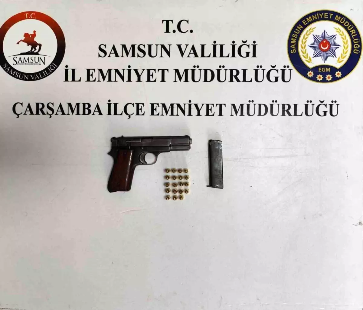 Samsun\'da Silahla Yaralamaya Karışan Şüpheli Yakalandı