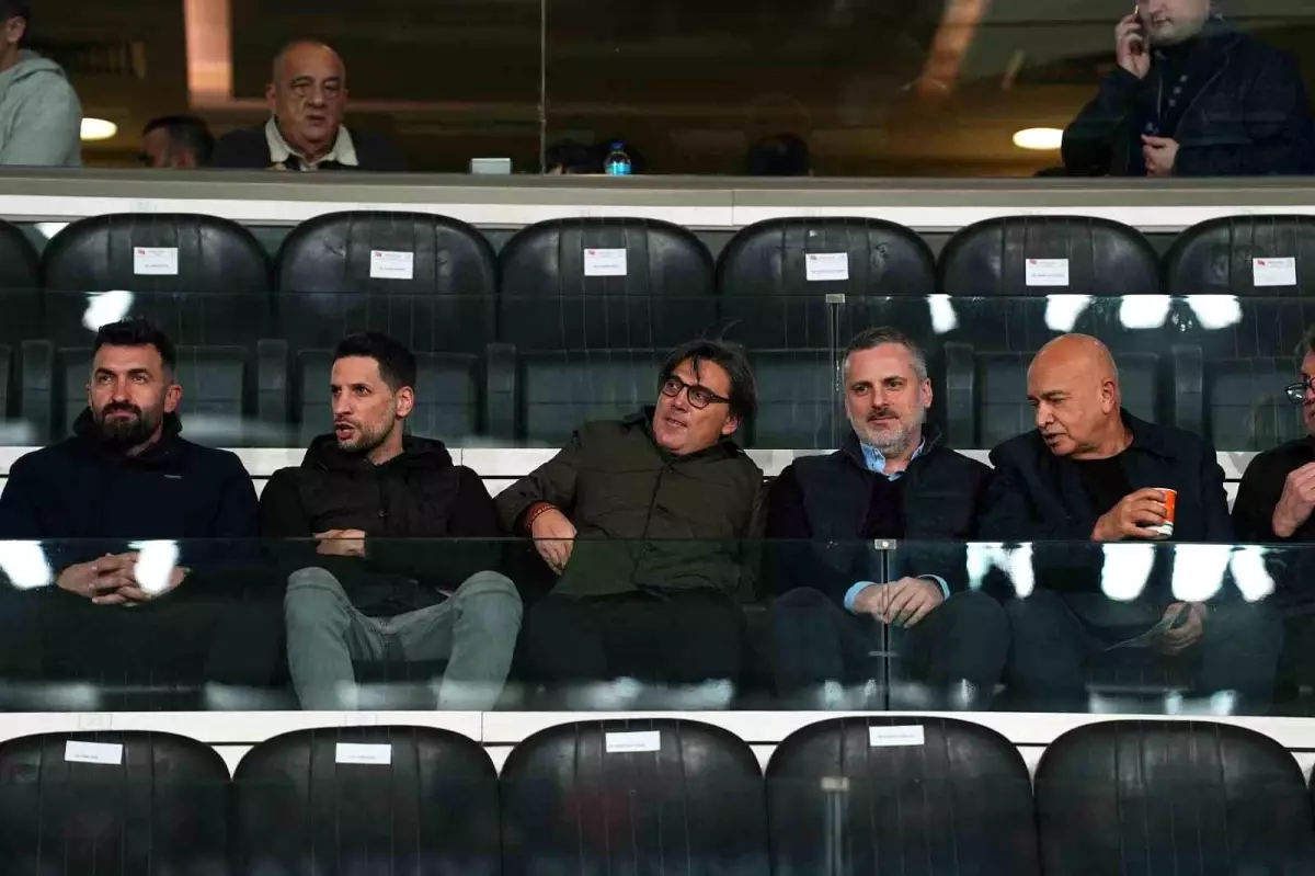Montella, Başakşehir-Beşiktaş Maçını İzledi