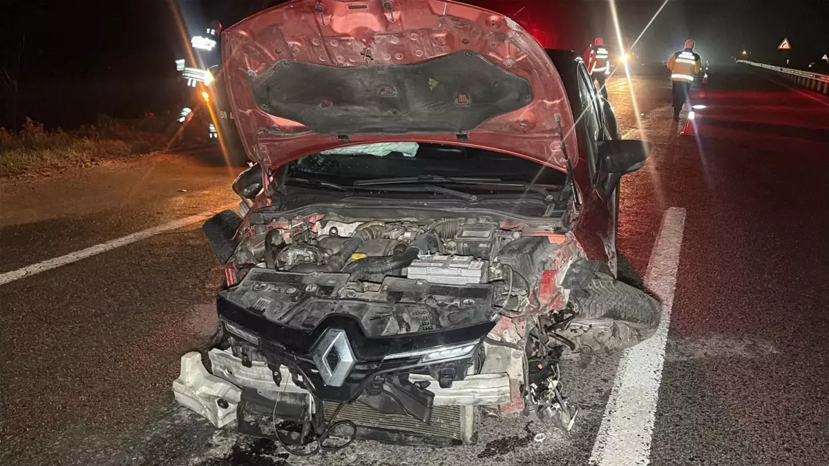 Alkollü Sürücü Meyve Tezgahına Çarptı