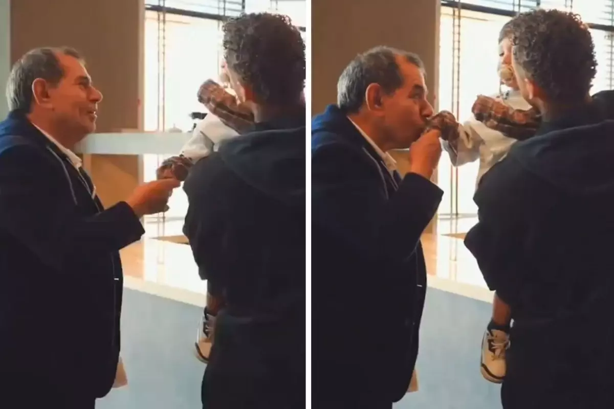 Dursun Özbek ve Noa Lang\'ın beğeni yağan buluşması 