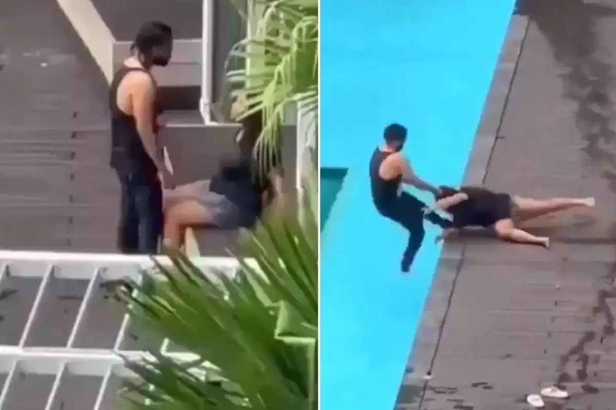 Kardeşiyle yasak aşk yaşayan hamile eşini havuzda boğmaya çalıştı