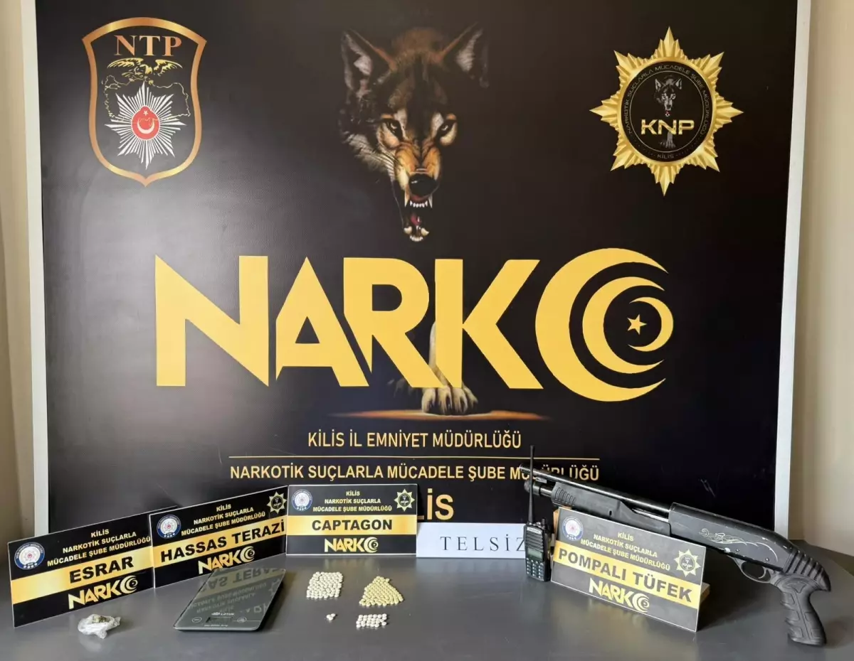 Kilis\'te Uyuşturucu Operasyonu: 7 Tutuklama