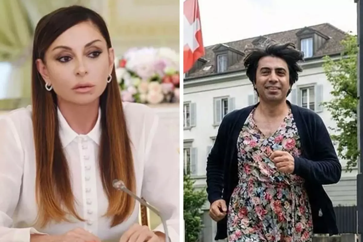 Mihriban Aliyeva\'dan muhalif gazeteciye ders niteliğinde cevap: Sen değil miydin kadın kıyafeti giyen?