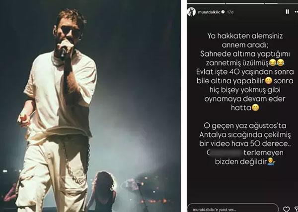 Murat Dalkılıç'ın görüntüleri annesini de endişelendirdi: Altıma yaptığımı zannetmiş…