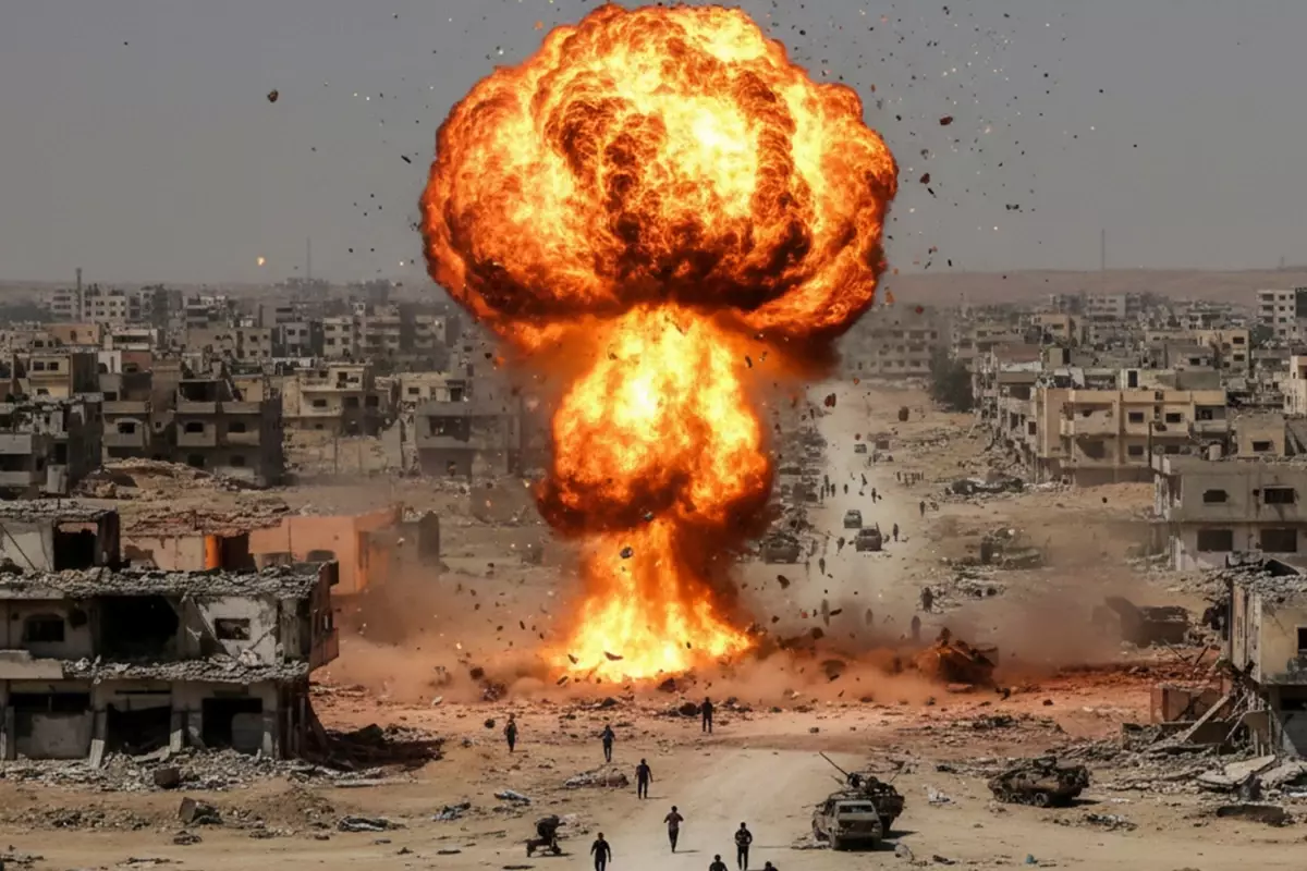 Suriye\'de bomba yüklü araç infilak etti! Çok sayıda yaralı var