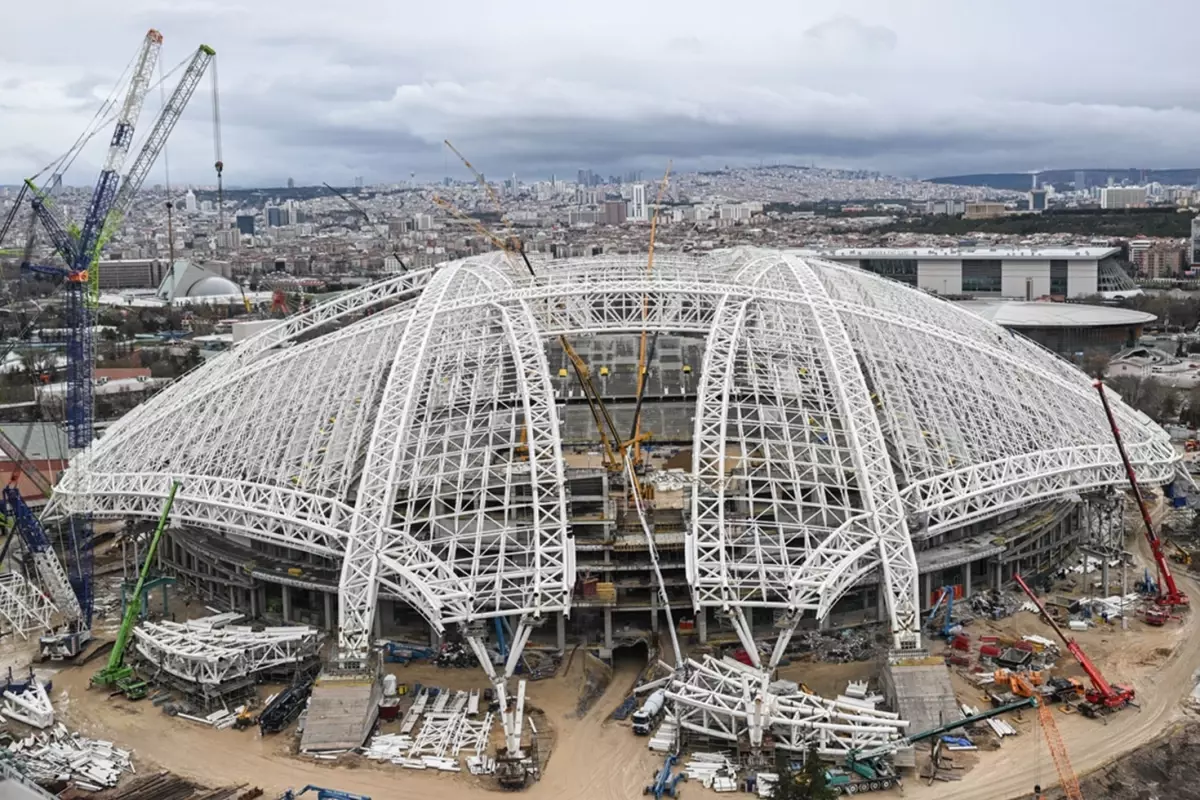 Türkiye\'nin en büyük üçüncü stadyumu yakında açılıyor