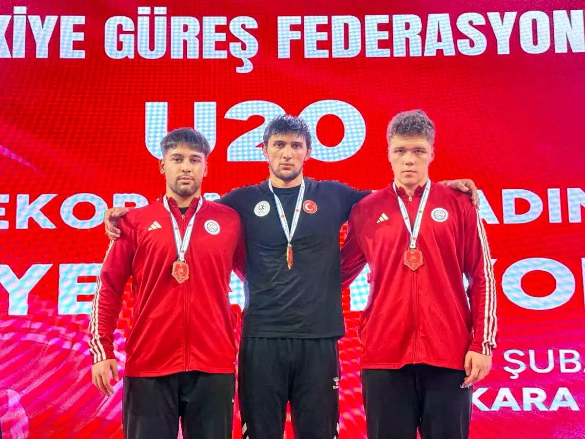 U20 Grekoromen Güreş Türkiye Şampiyonası\'nda ikinci gün tamamlandı