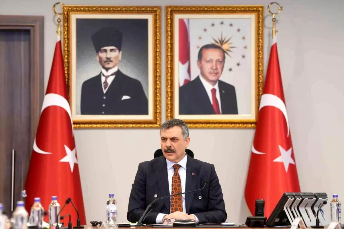 Bakan Çiftçi, Güvenlik Toplantısı Düzenledi