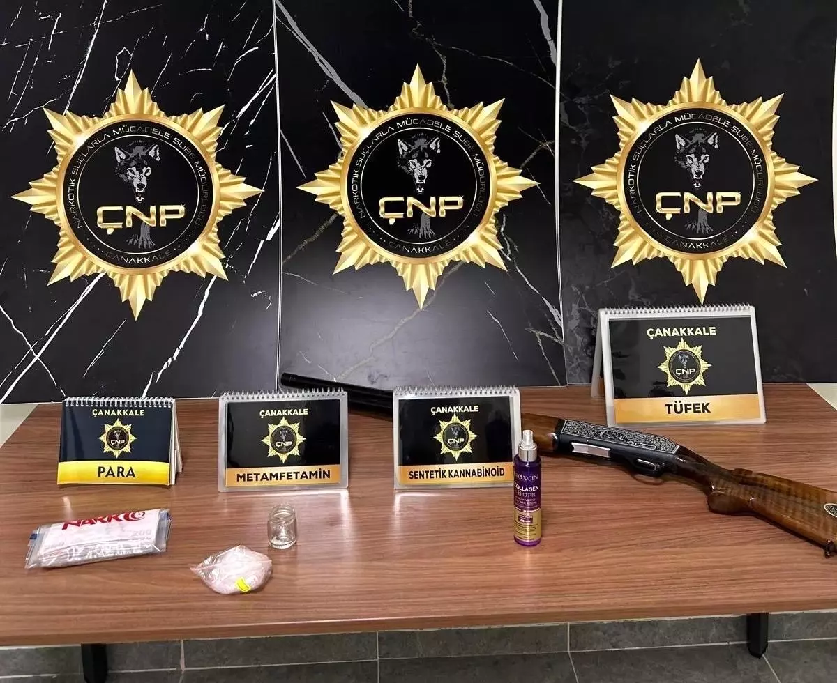 Çanakkale\'de Uyuşturucu Operasyonu: 3 Tutuklama