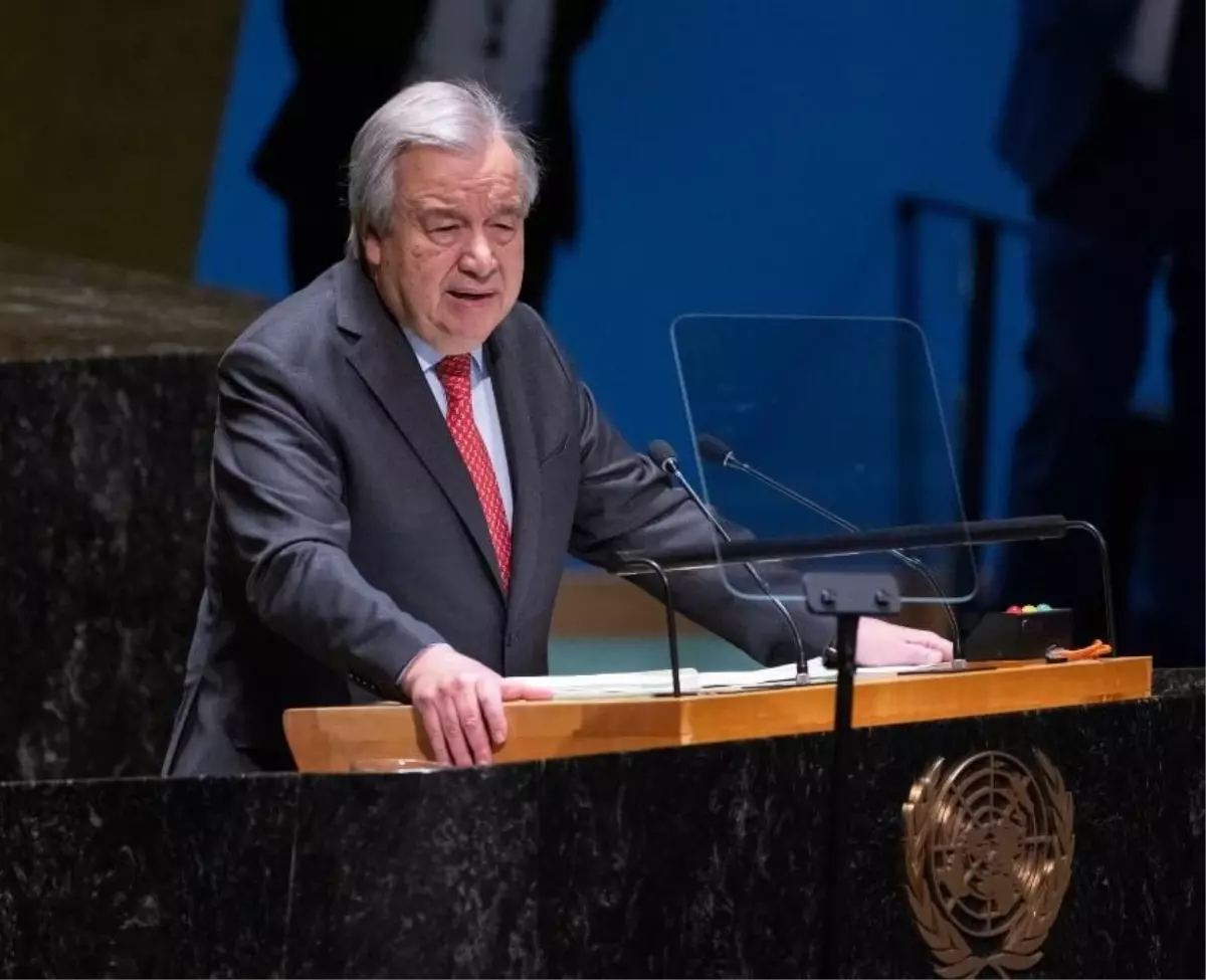 Guterres\'ten İsrail\'e Arazi Kınaması