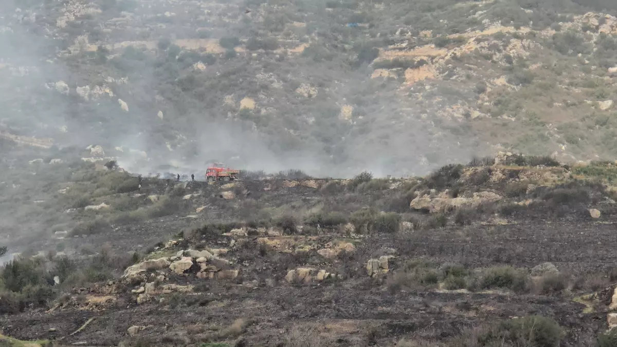 Samandağ\'daki Yangın Kontrol Altında