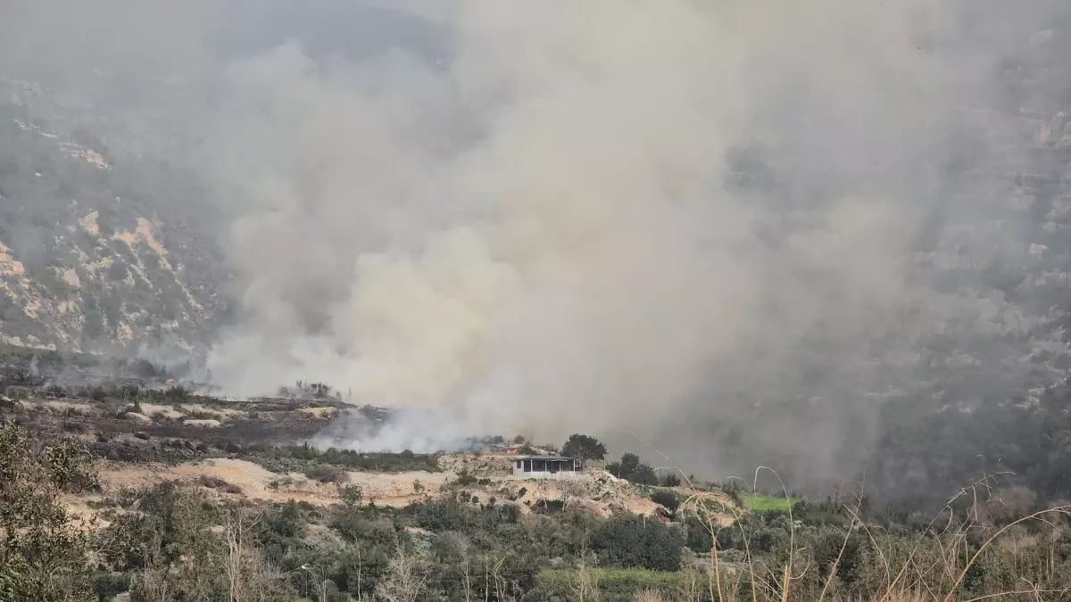 Hatay\'da Makilikte Yangın