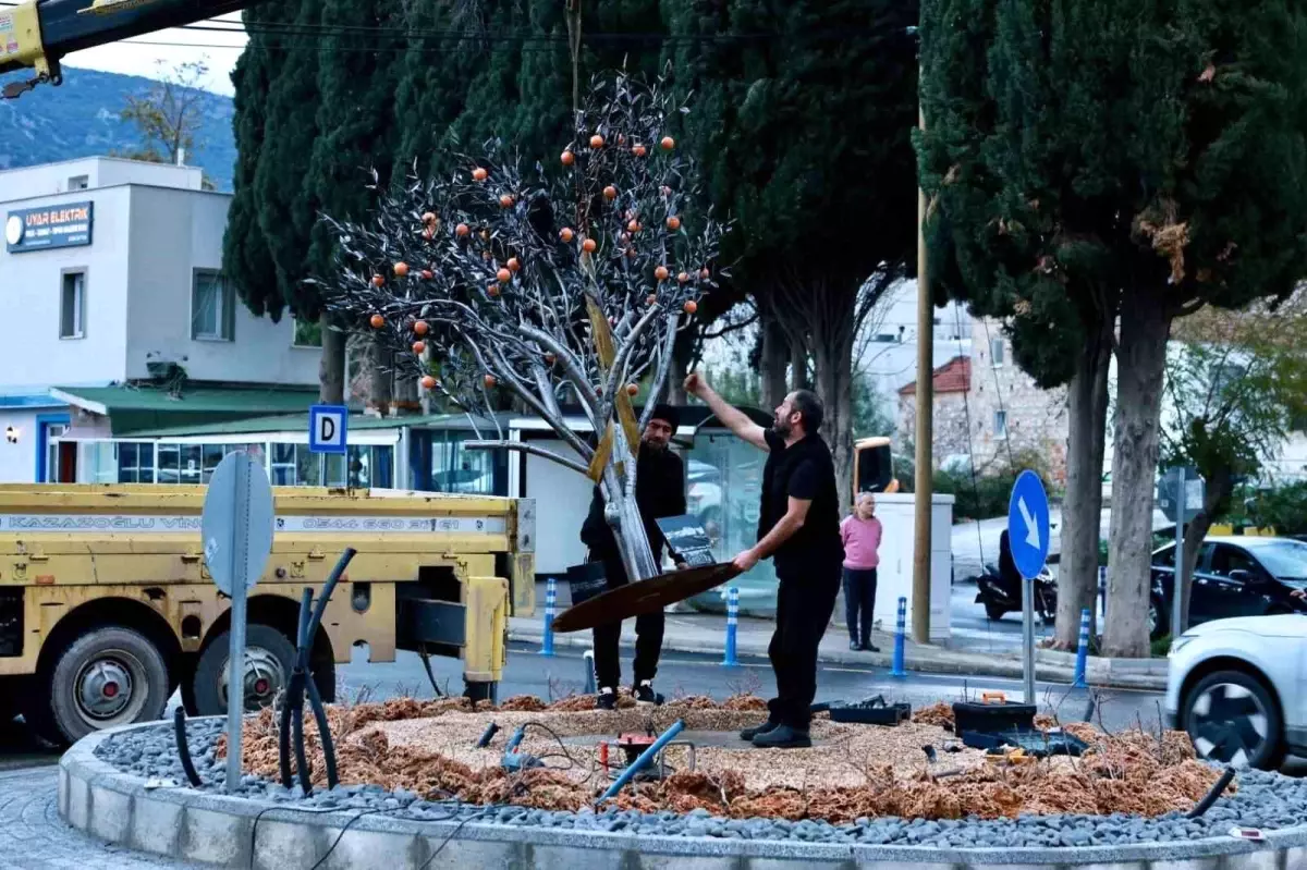 Kavşak düzenleme çalışması tamamlandı
