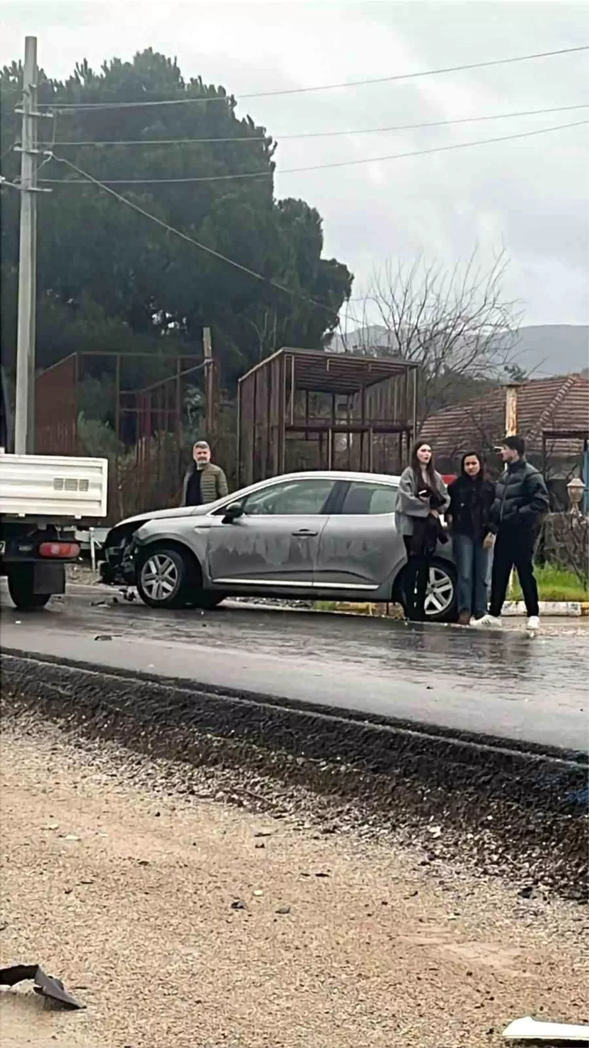 Marmaris\'te Kaza: Motosiklet Sürücüsü Yaralandı