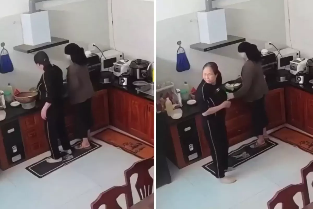 Ölüm meleğini mi gördü? Mutfakta can veren kadının son anlarına bakın