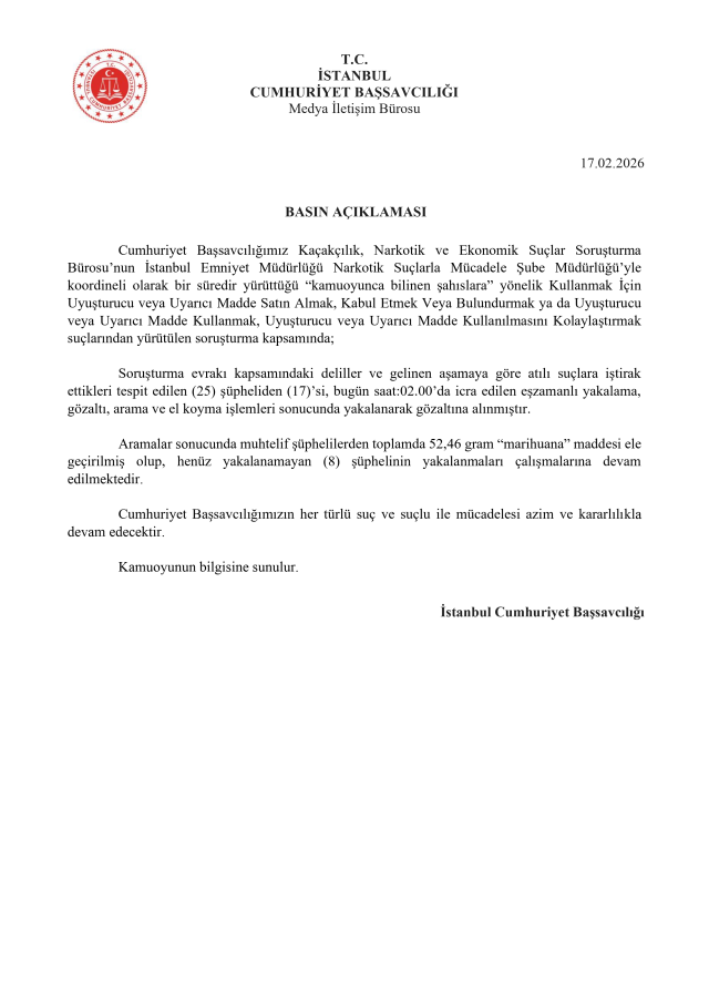 Şarkıcı Murat Dalkılıç, İsmail Hacıoğlu, Kaan Tangöze ve Kemal Doğulu gözaltına alındı