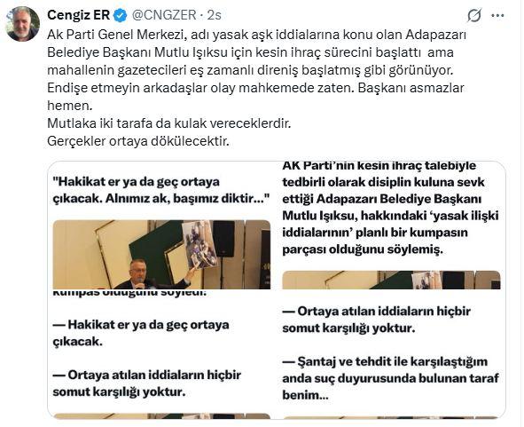 Yasak aşk mı, kumpas mı? Mutlu Işıksu hakkındaki tartışmalara Cumhurbaşkanı Erdoğan'ın kuzeni de dahil oldu