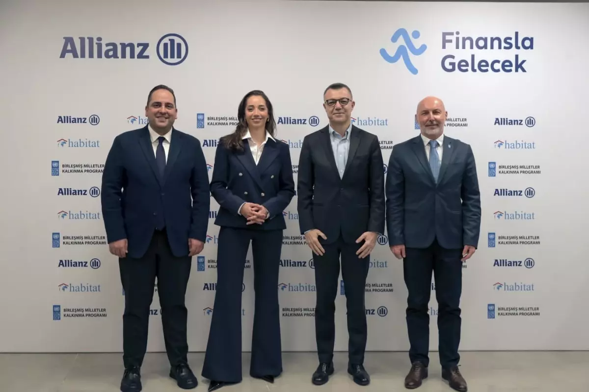 Allianz Türkiye, UNDP Ve Habitat Derneği, Finansal Okuryazarlığı Toplum Genelinde Yaygınlaştırmak İçin Seferberlik Başlatıyor