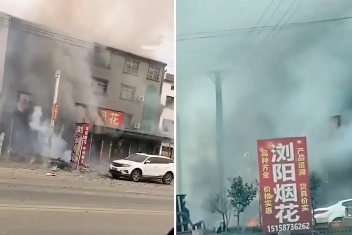 Çin\'de havai fişek dükkanındaki patlamada 12 kişi hayatını kaybetti