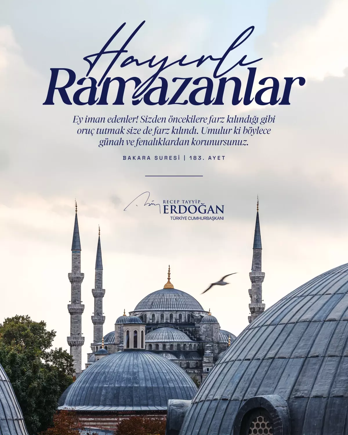 Cumhurbaşkanı Erdoğan\'dan \'Ramazan ayı\' paylaşımı