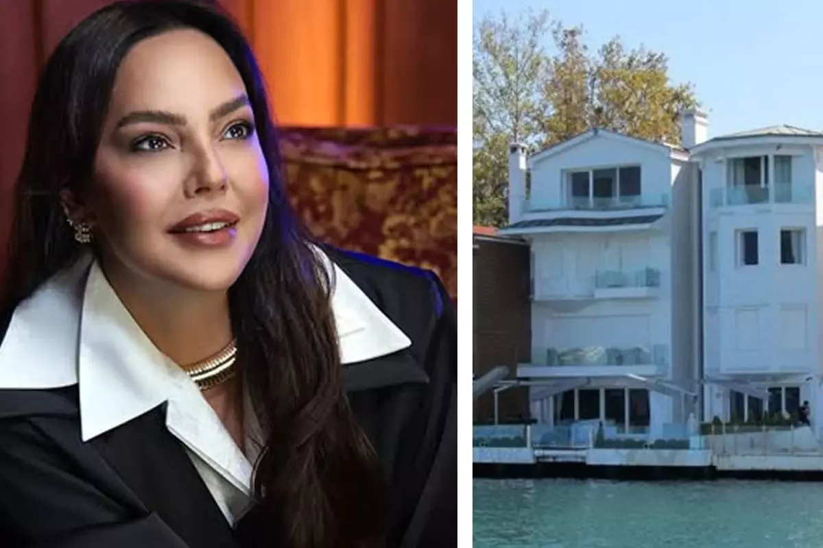 Ebru Gündeş\'in kızına bıraktığı ikiz yalıların yeni görüntüleri dikkat çekti