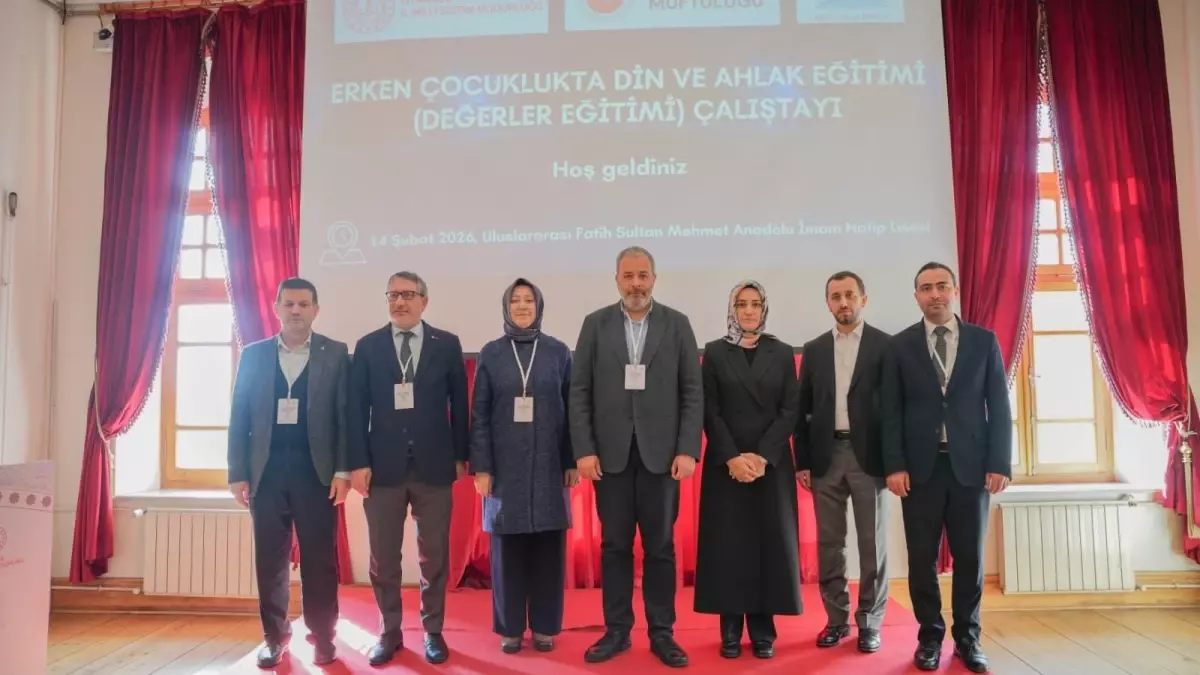 Erken Çocuklukta Değerler Eğitimi Toplantısı