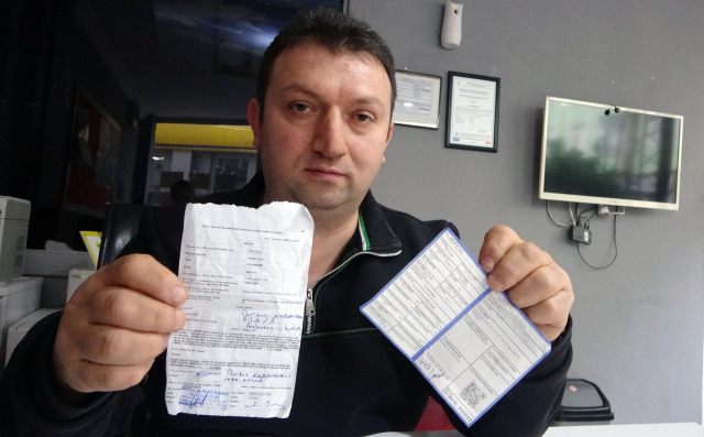 Galeriden aldığı lüks araca çevirmede el konuldu