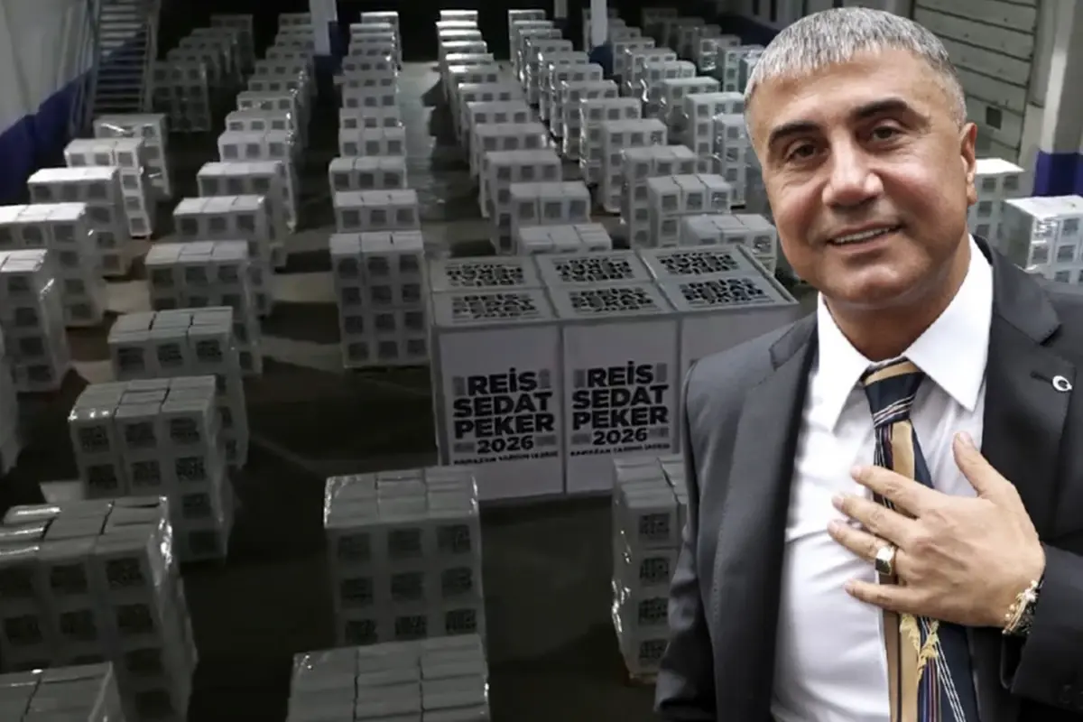 Sedat Peker, Ramazan ayı için on binlerce gıda kolisi hazırlattı