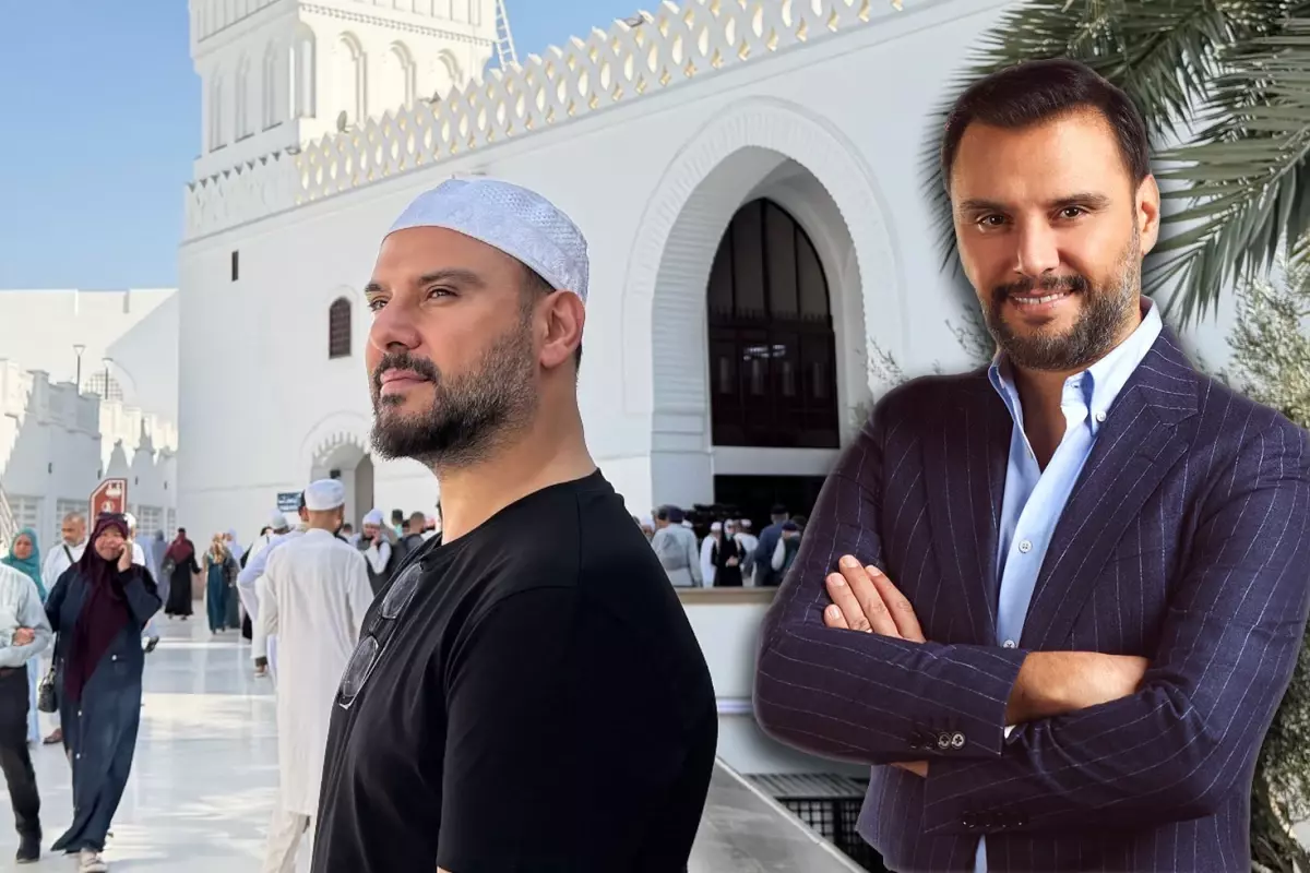 Alişan Ramazan\'ın ilk gününde Umre\'ye gitti