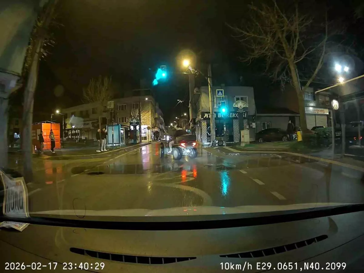 Bursa\'da ATV Drift Faciası