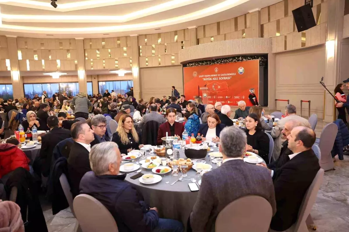 Rize\'de şehit aileleri ve gaziler iftar sofrasında buluştu