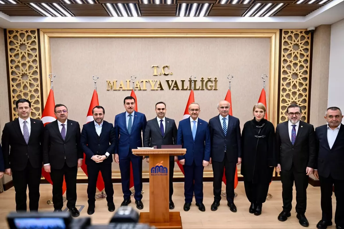 Malatya\'da Sanayi Projeleri Açılışı