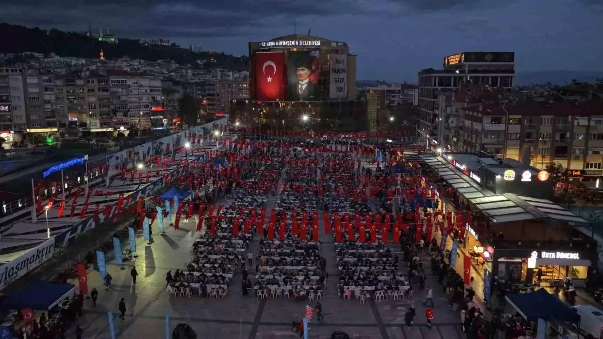 Binlerce Aydınlı, Büyükşehir\'in sofralarında buluştu