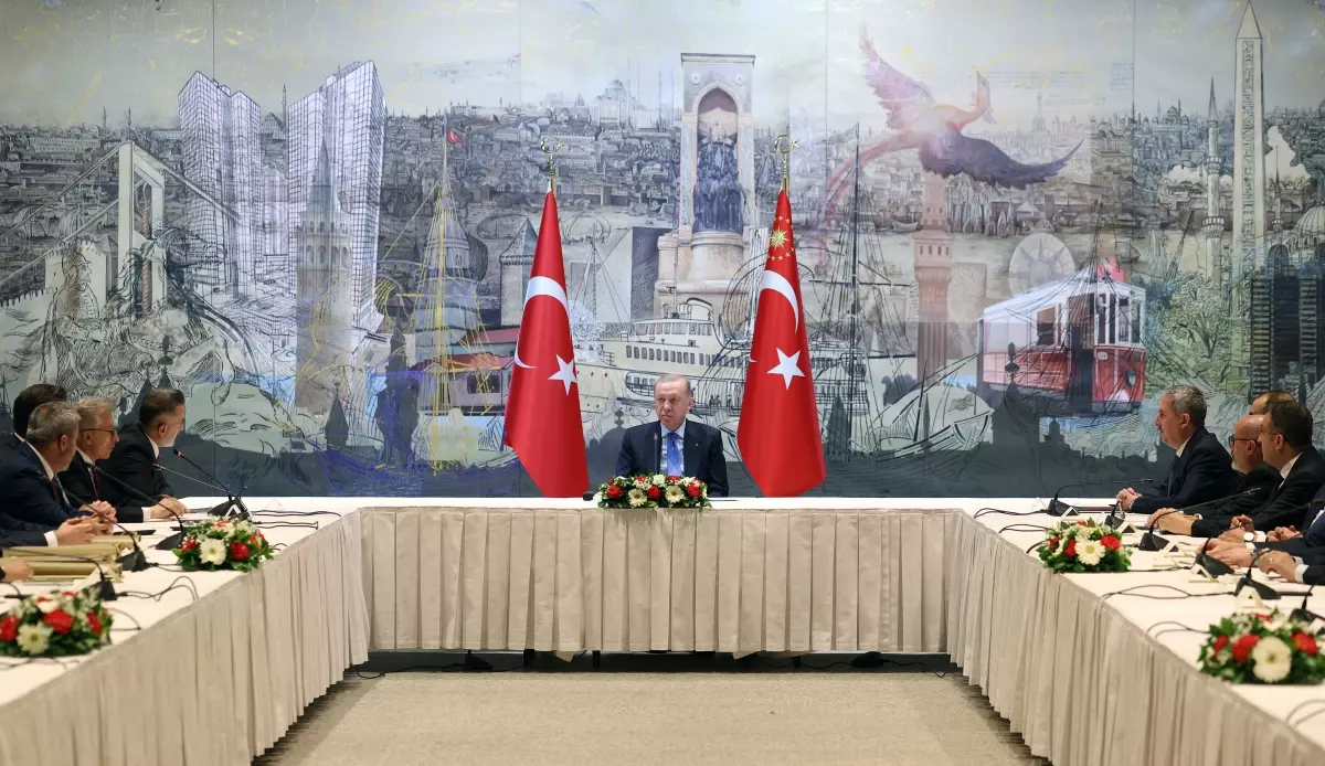 Cumhurbaşkanı Erdoğan, ASKON Yönetim Kurulu\'nu Kabul Etti