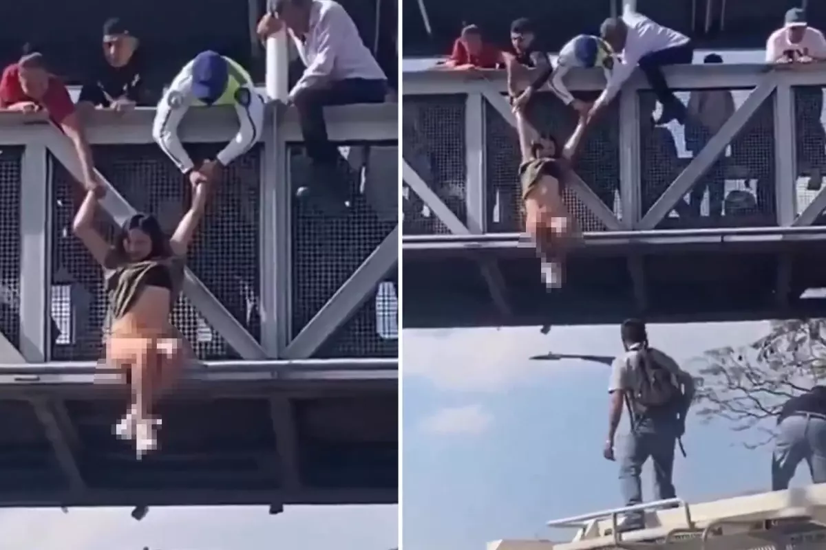 İntihar etmek isteyen genç kadın için seferber oldular