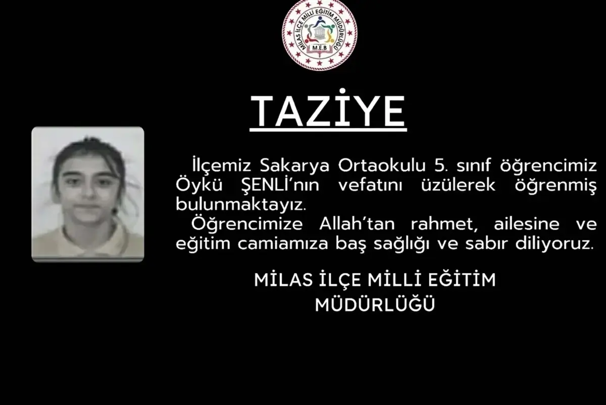 Öğrenci Öykü Şenli Hayatını Kaybetti