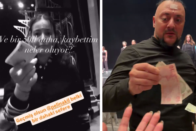 Pelin Akil müzikal provalarında ladese girdi: Kaybettiği parayı paylaştı