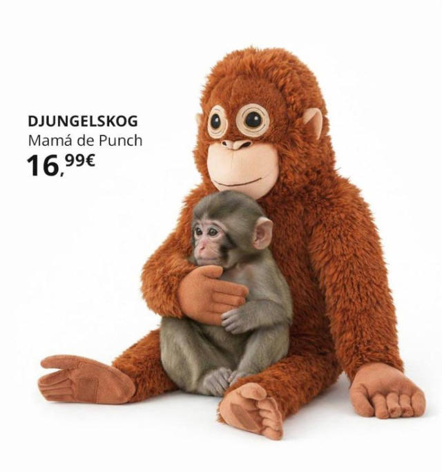 Yavru maymun Punch'ın son görüntüsü izleyenleri üzdü