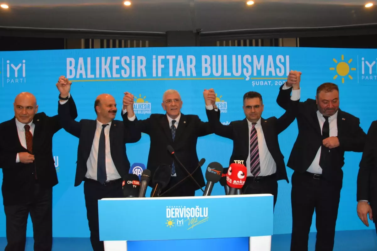 Dervişoğlu Balıkesir\'de İftar Programında Konuştu