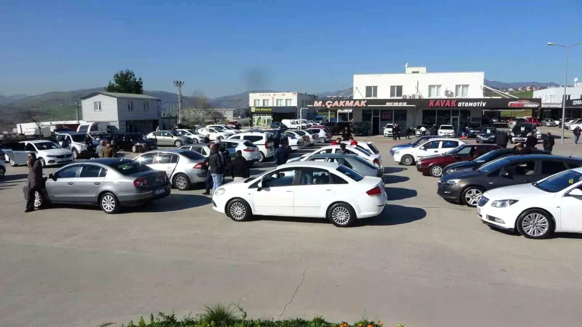 Samsun İkinci El Otomobil Pazarında Durgunluk