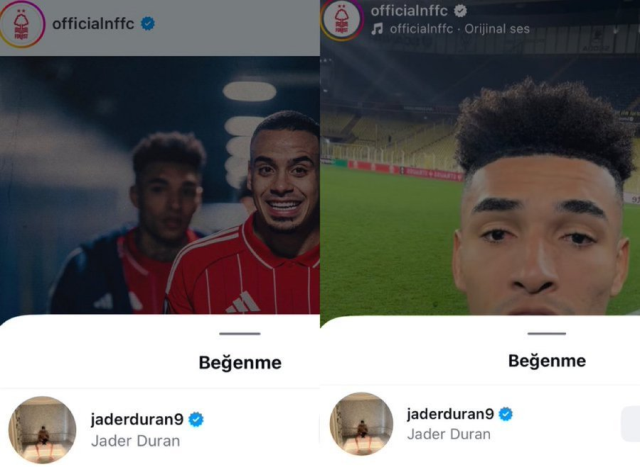 Jhon Duran'dan Fenerbahçe taraftarını çıldırtan hareket Jhon Duran'dan Fenerbahçe taraftarını çıldırtan hareket