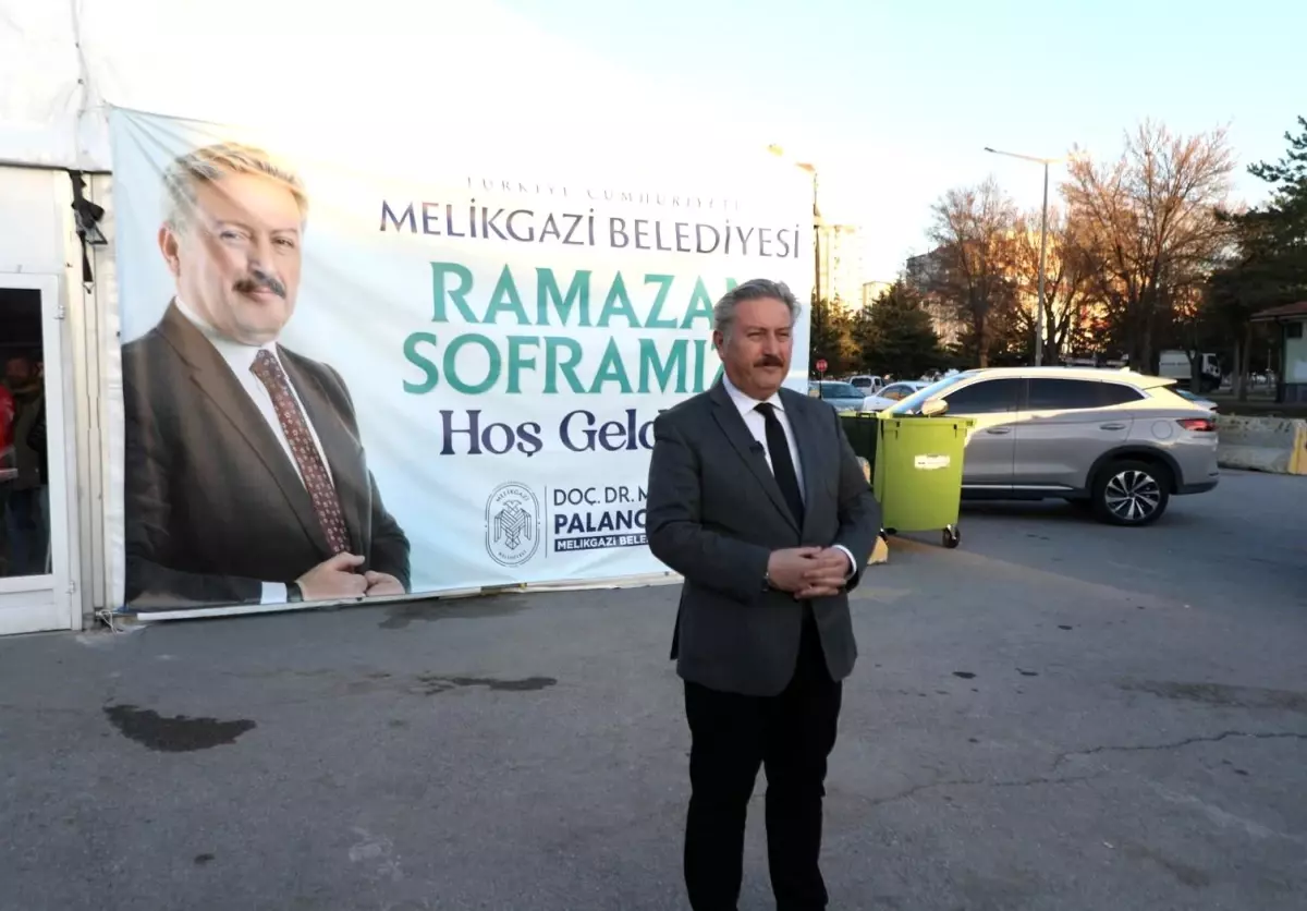 Melikgazi\'de Ramazan İftar Çadırları Kuruldu