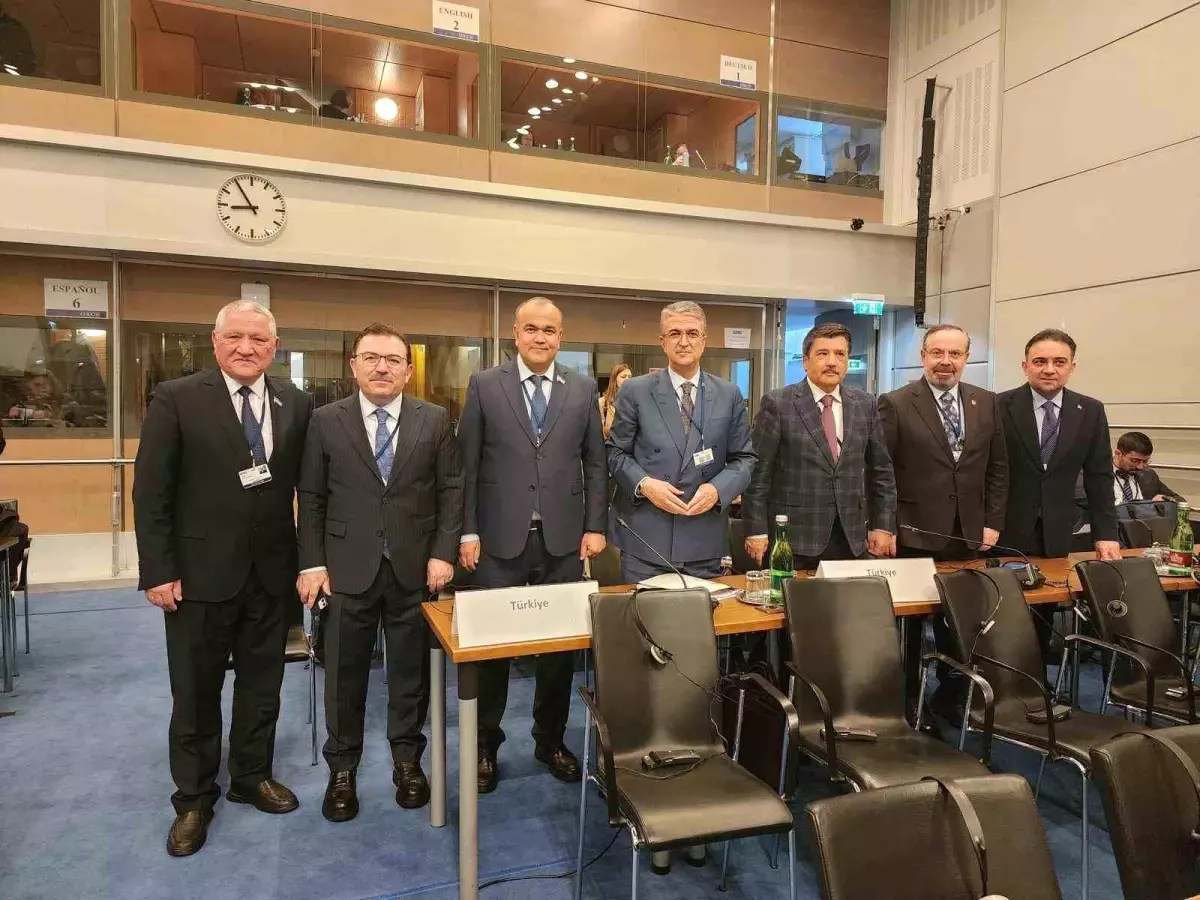 Kamil Aydın Viyana\'da AGİTPA Toplantısında