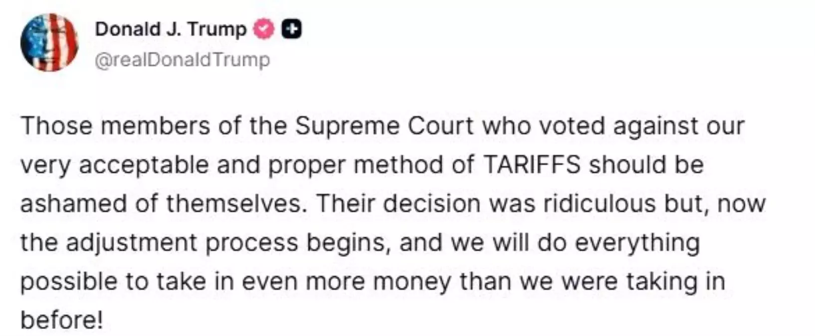 Trump\'tan Yeni Gümrük Vergisi Kararı