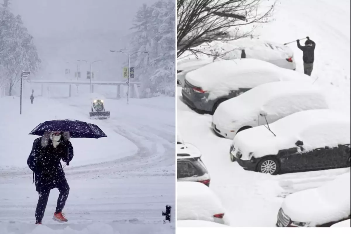 ABD\'de kış kabusu: İki metre kar yağacak, 50 milyon kişi etkilenecek